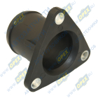 320/04540 Патрубок (ПВХ) ф48 L=60 треуг. фланец 83х83 3отв.ф9 термостата (320/04890) Spare Parts